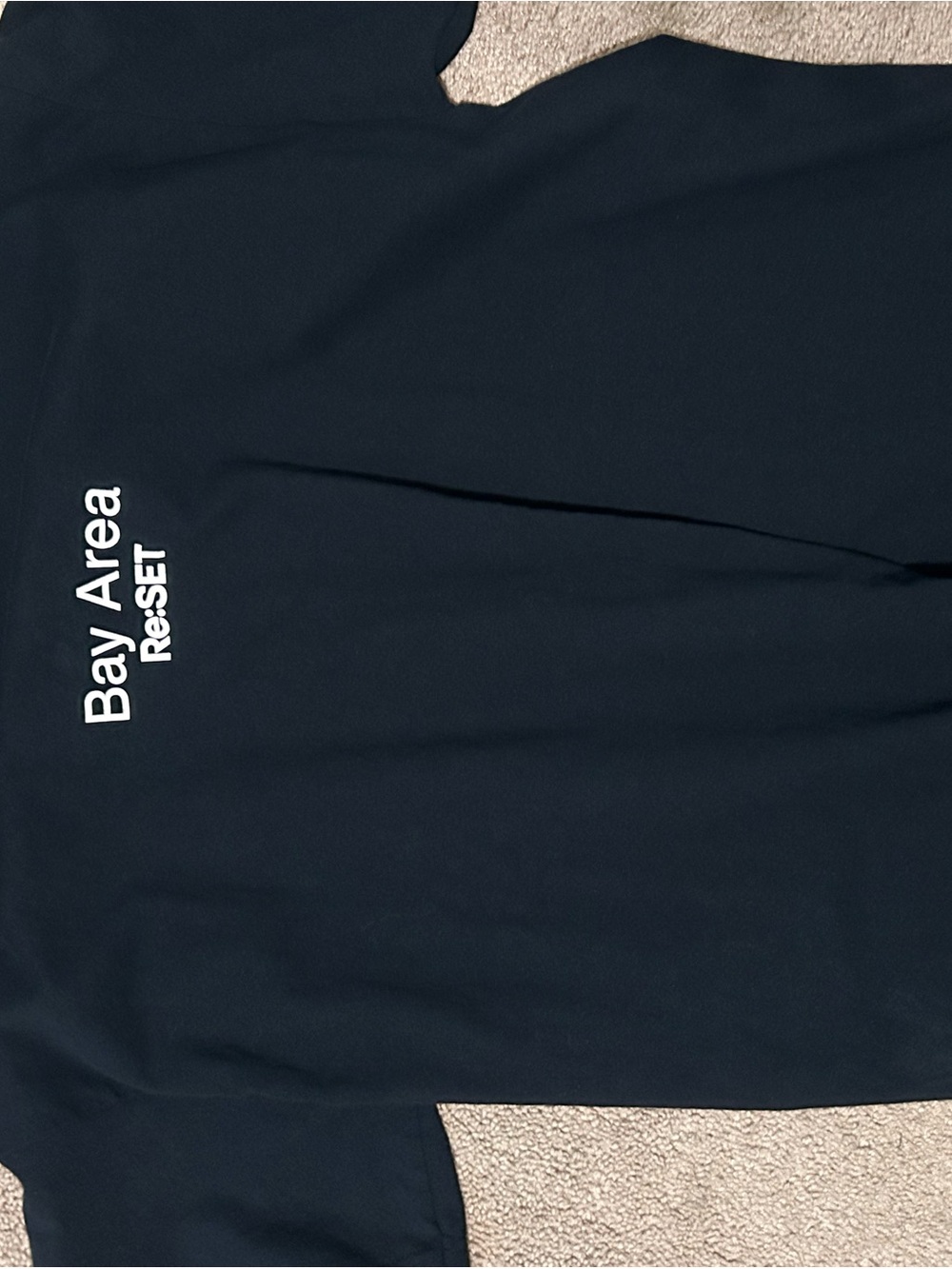 ONE WORLD Navy Blue Bay Area Reset Graphic T-Shirt
